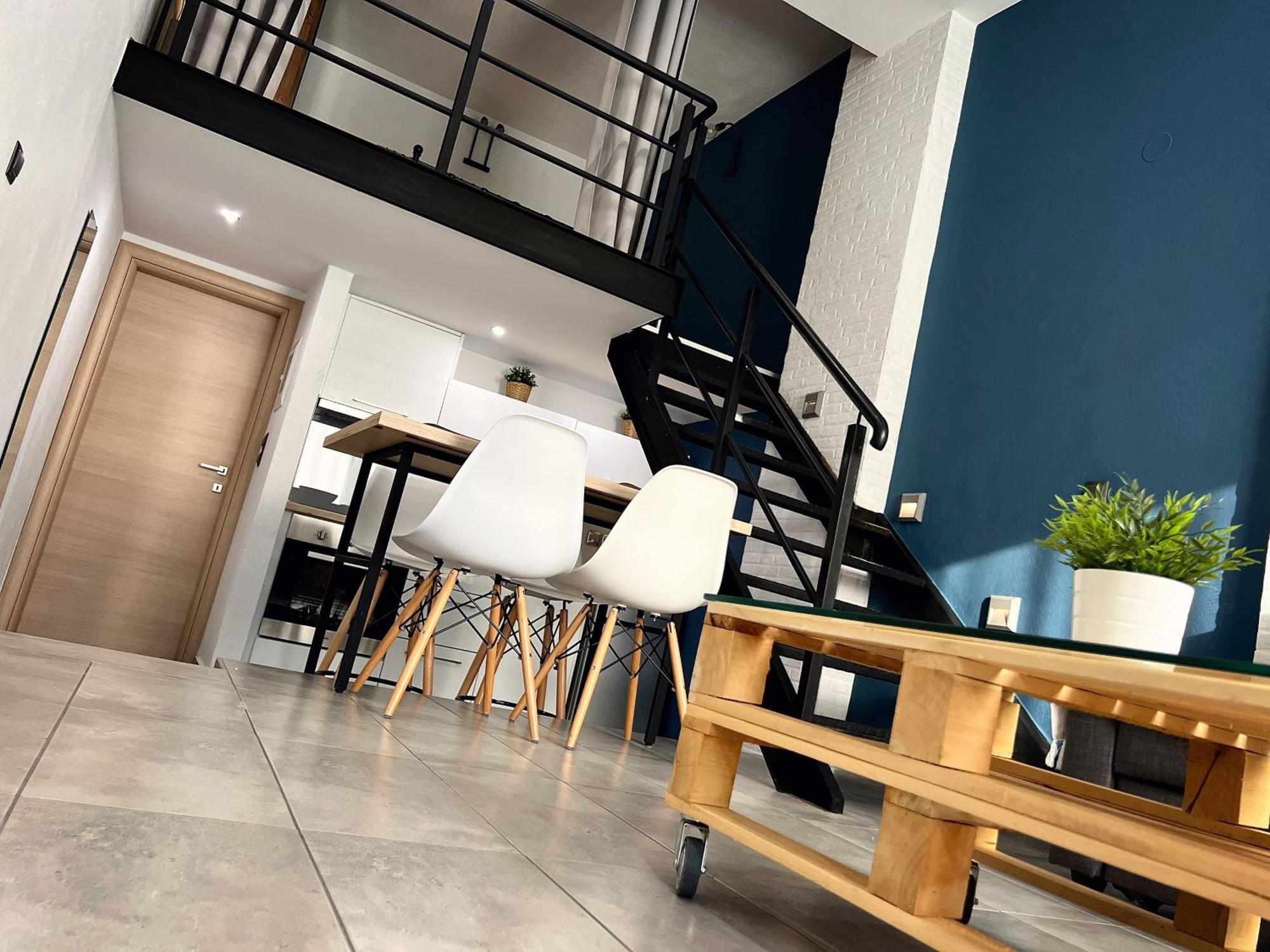 Apartamento 48 Downtown Lofts Néa Péramos Exterior foto